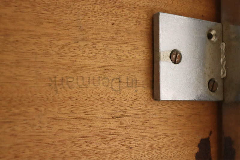 Milo Baughman - Rosewood on Chrome Writing Desk