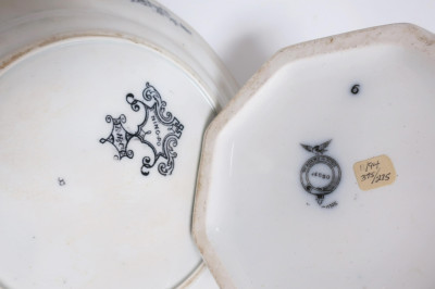English Ironstone Transferware, 19th C.