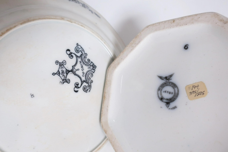English Ironstone Transferware, 19th C.