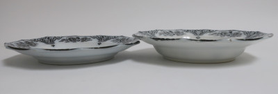 78-Pc. Bochara Mulberry Ironstone Transfer, 19th C