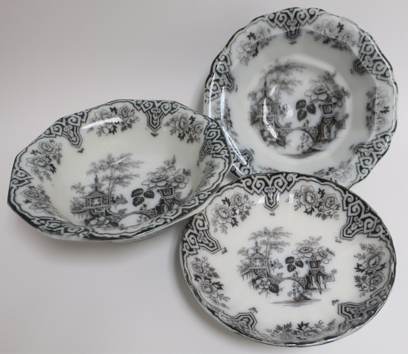10 Lg Svg Pcs, Mulberry, Bochara, Ironstone Transf