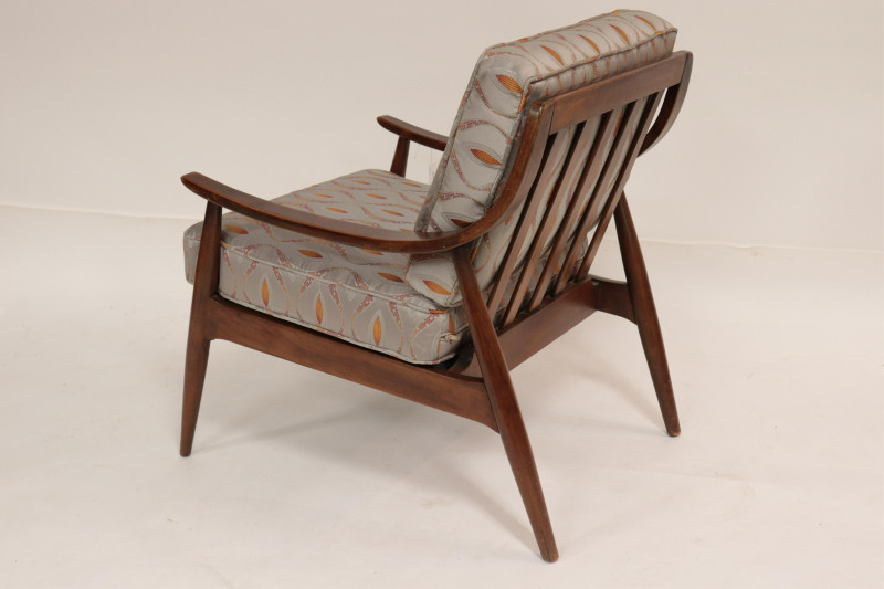 Mid Century Modern Walnut Sofa &amp; Armchair, 1960