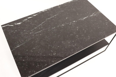 Alberto Minotti Metal Two Tier Coffee Table, 1975