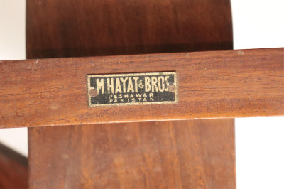 Pr Middle Eastern Camphor Camel Benches, c.1950