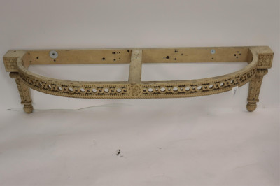 Louis XVI Style Cream Painted Console, E. 20th C.