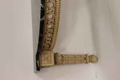 Louis XVI Style Cream Painted Console, E. 20th C.