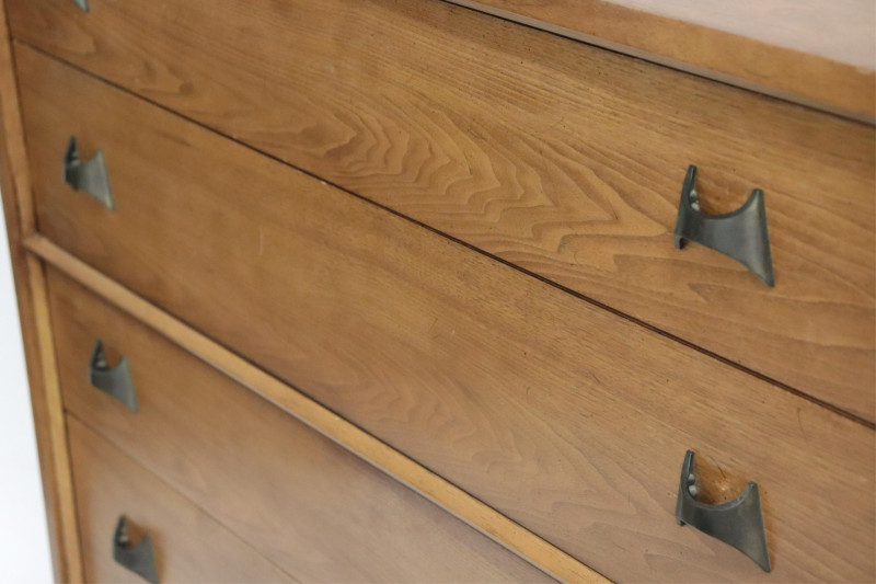 Century Furniture Walnut Tall Chest, 1960