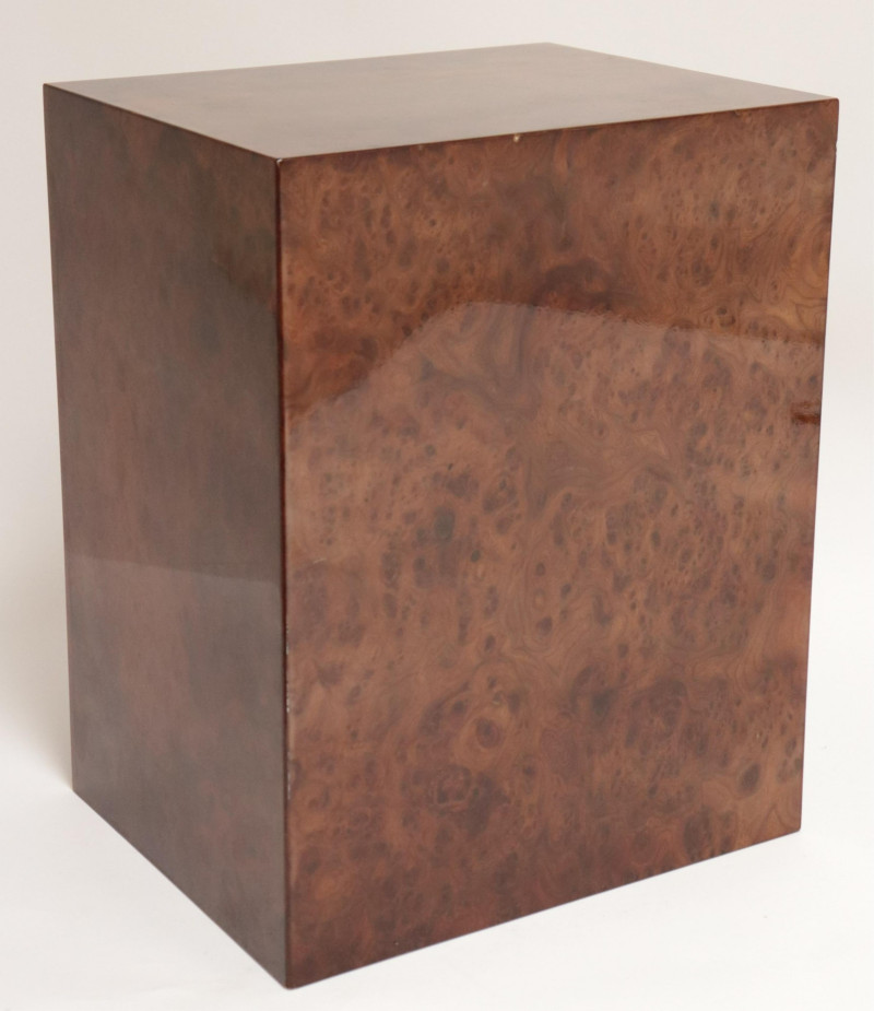 Gentili Burl Walnut Jewelry Cabinet, circa 1980