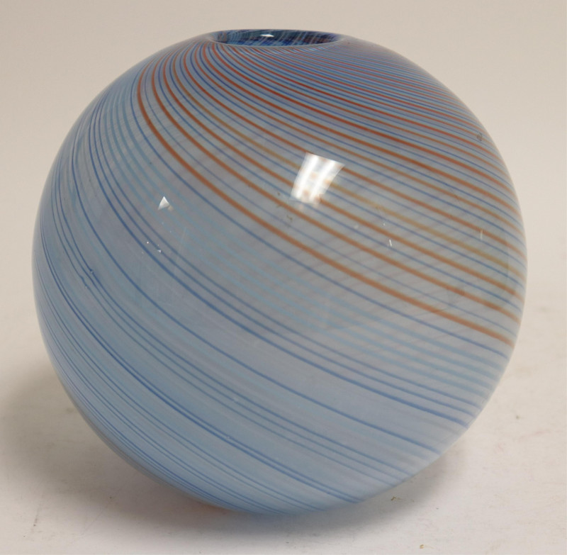 Pr Carlo Scarpa Glass &amp; 3 Danish Holmegaard Vases