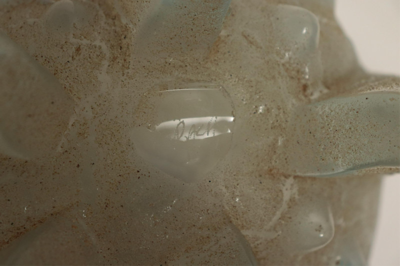 Owen Pach Art Glass Bowl, Scavo design, circa 1980