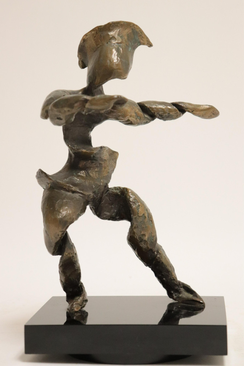 1980&apos;s Bronze Figure of a Dancer