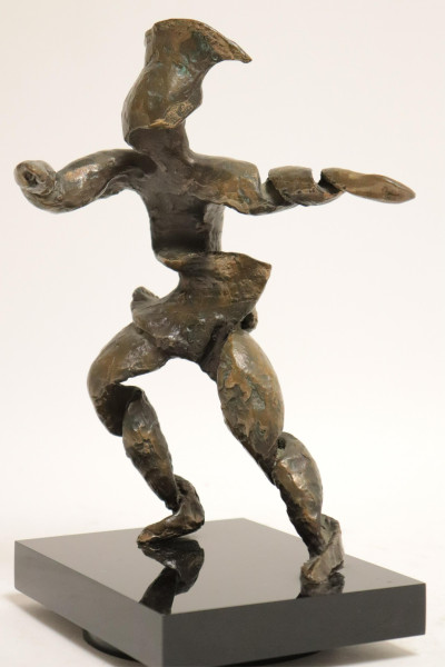 1980&apos;s Bronze Figure of a Dancer