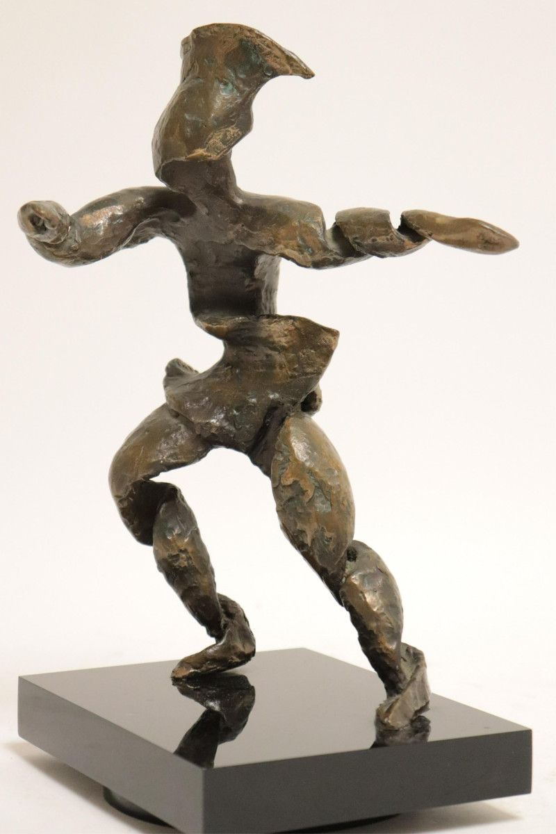 1980&apos;s Bronze Figure of a Dancer