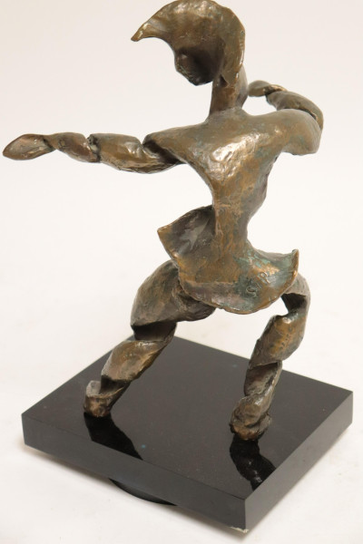 1980&apos;s Bronze Figure of a Dancer