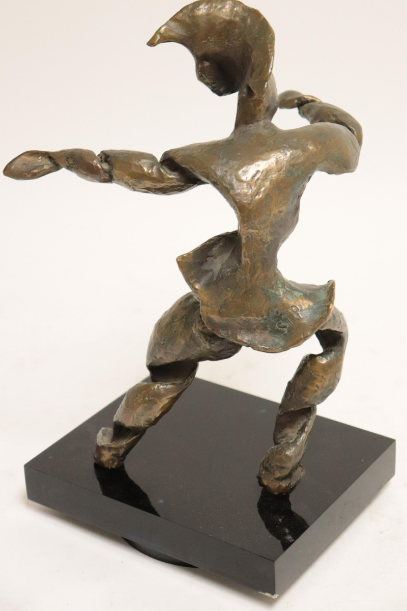 1980&apos;s Bronze Figure of a Dancer
