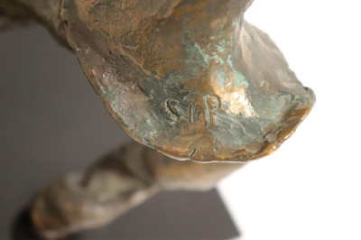 1980&apos;s Bronze Figure of a Dancer