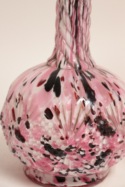 10 Clichy Mottled Glass Vases &amp; Bowls, 1930