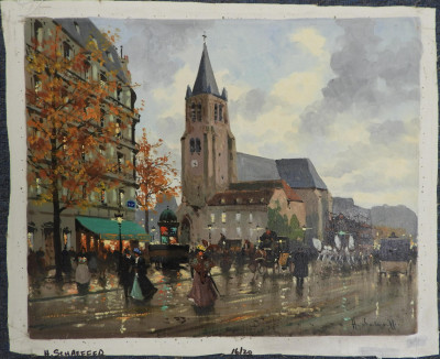 Henri Alexis Schaeffer - St. Germaine de Pres