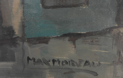 Max Moreau - Parisian Street Scene I
