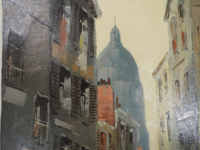 Max Moreau - Parisian Street Scene II