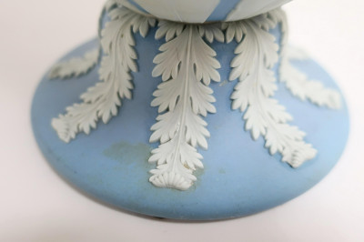 Wedgwood Light Blue Ground Jasper Dip Vase