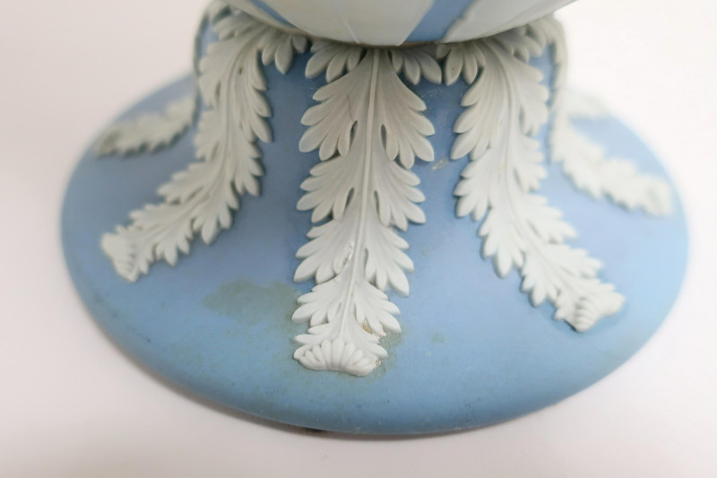 Wedgwood Light Blue Ground Jasper Dip Vase