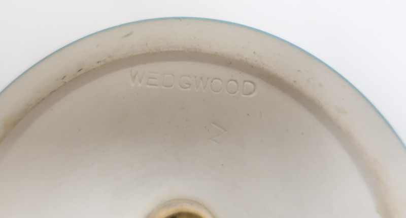 Pair Wedgwood Light Blue Ground Jasper Dip Vases