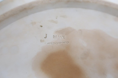 Very Tall Blue Wedgwood Jasper Dip Domed Plate