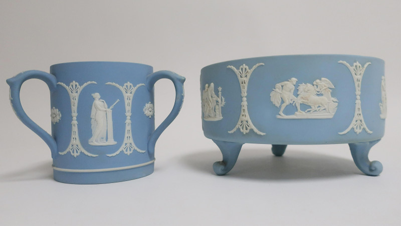 Wedgwood Jasper Dip Bowl &amp;amp; Loving Cup