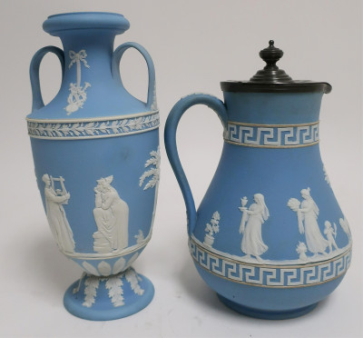 Wedgwood Jasper Dip Vase &amp;amp; Ewer