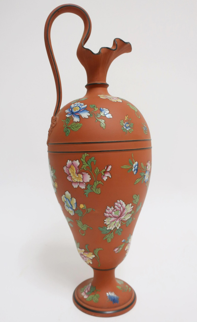 Wedgwood Large Rosse Antico Ewer