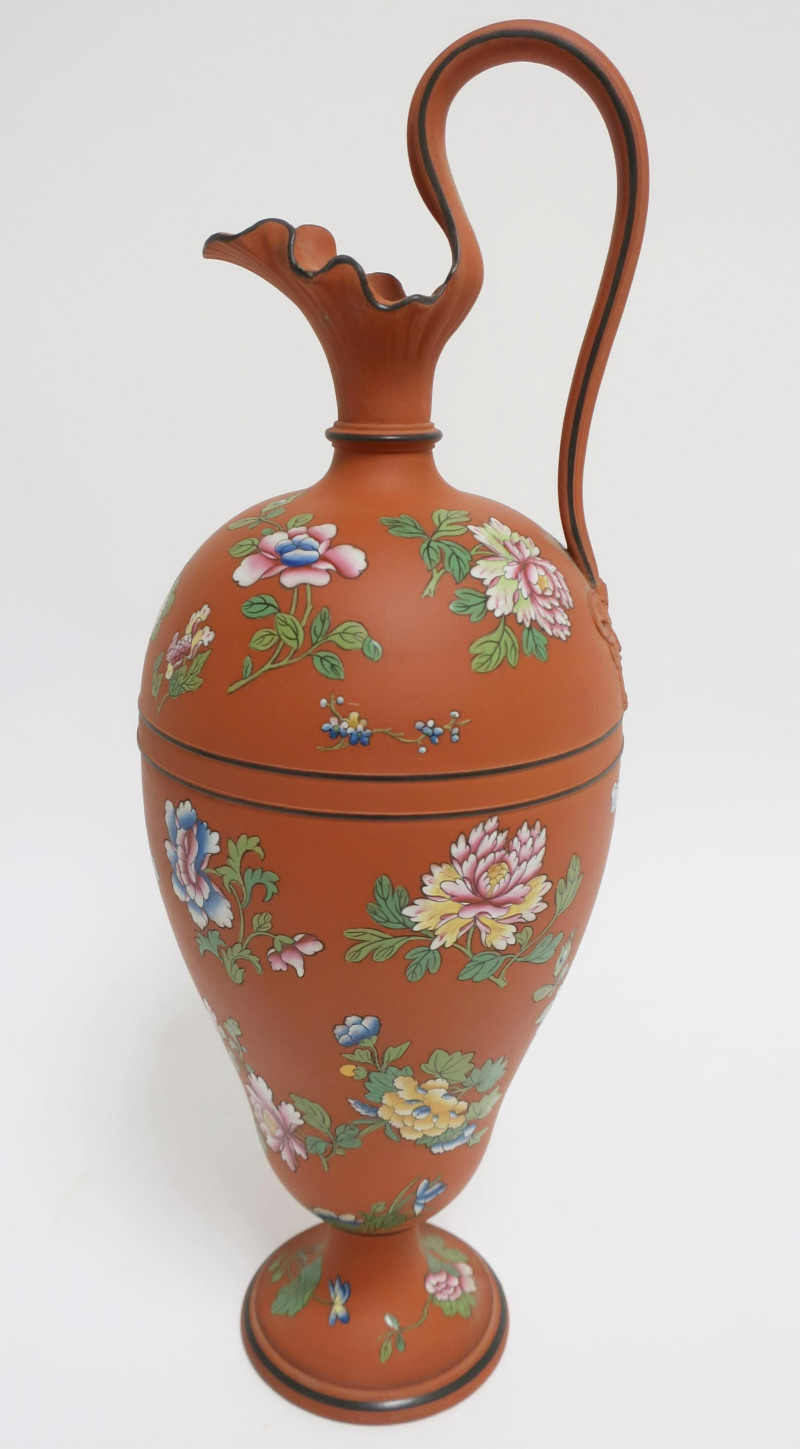 Wedgwood Large Rosse Antico Ewer