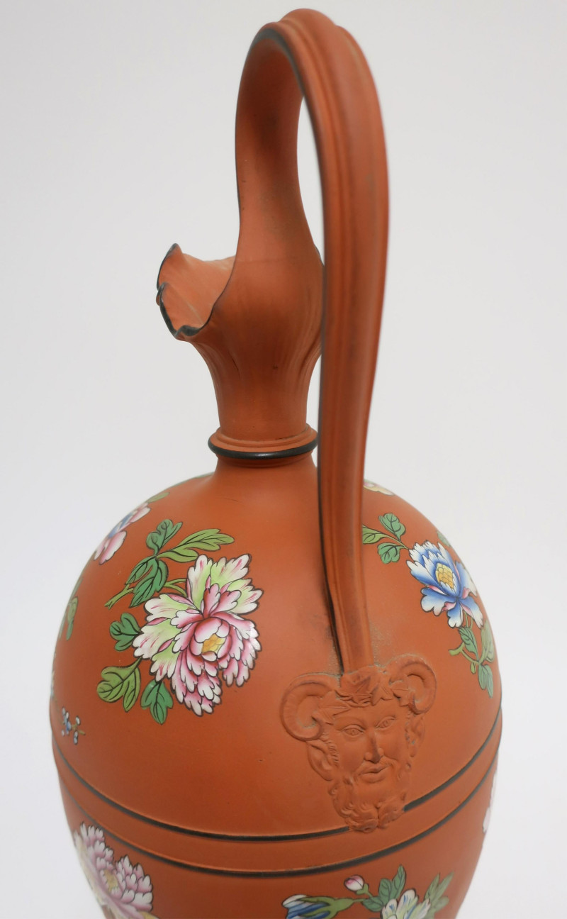 Wedgwood Large Rosse Antico Ewer