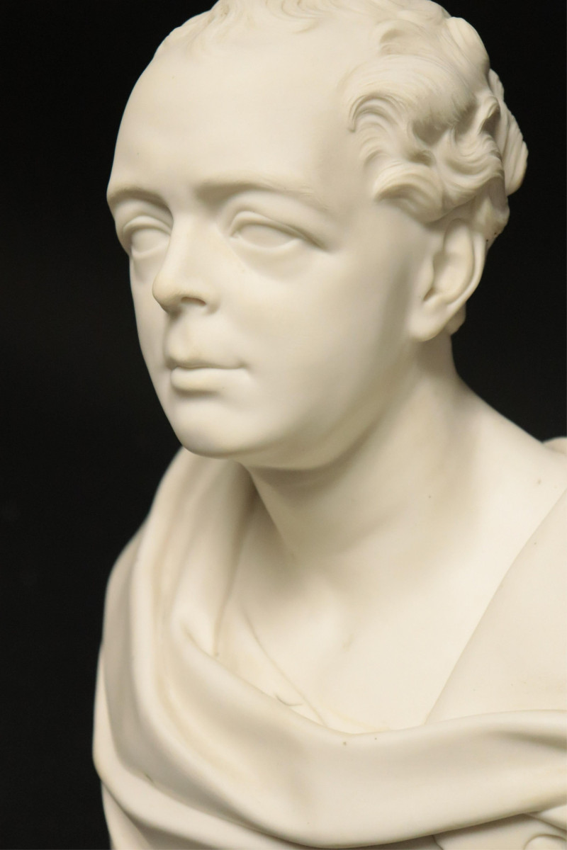 Pr Wedgwood Parianware Busts, Milton &amp; Moore
