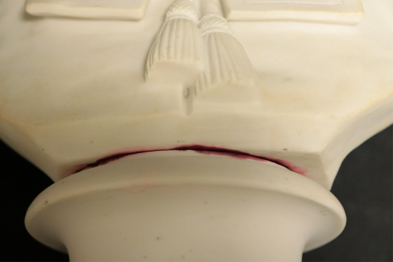 Pr Wedgwood Parianware Busts, Milton &amp; Moore