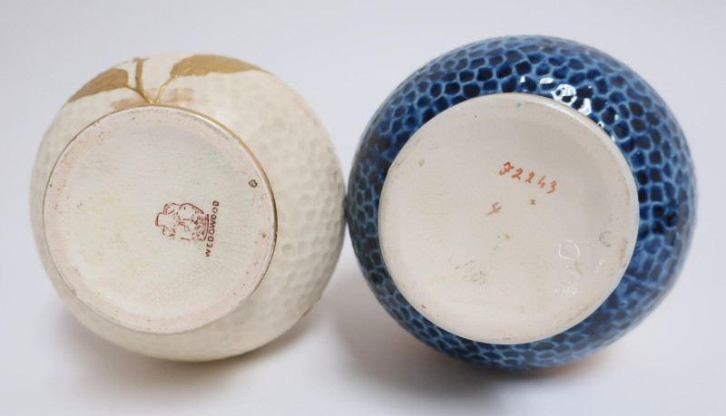 Pair Wedgwood Bottle Shape Vases