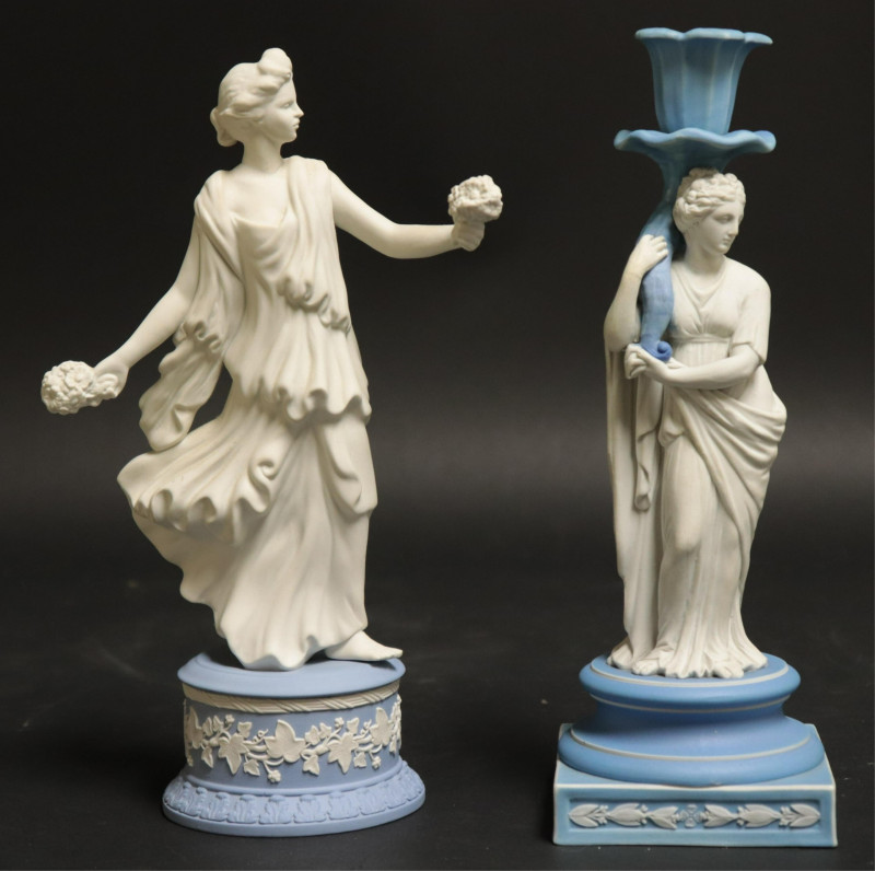 2 Wedgwood Figures