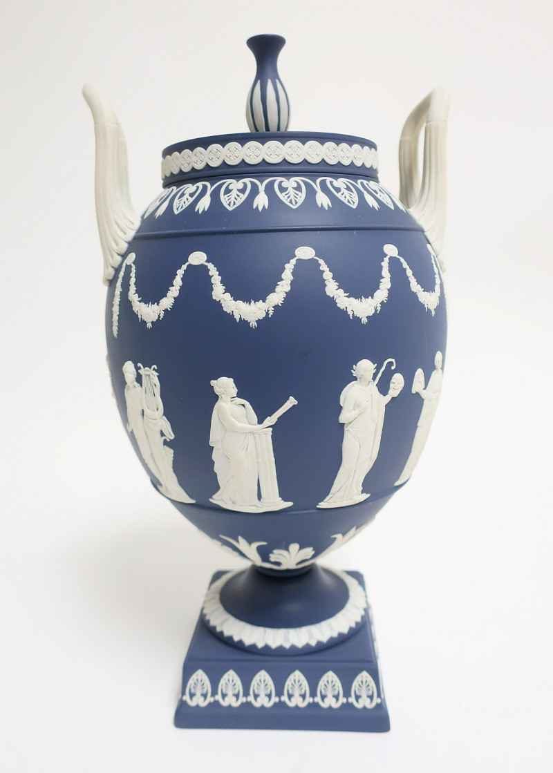 Wedgwood Jasperware Covered Urn
