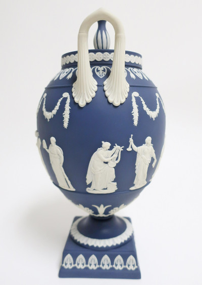 Wedgwood Jasperware Covered Urn