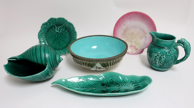 6 Wedgwood Majolica