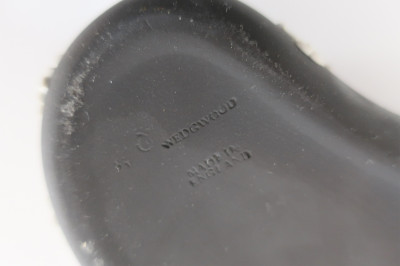 6 Black Basalt Wedgwood Boxes