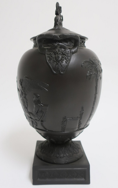 Wedgwood Black Basalt Homeric Vase