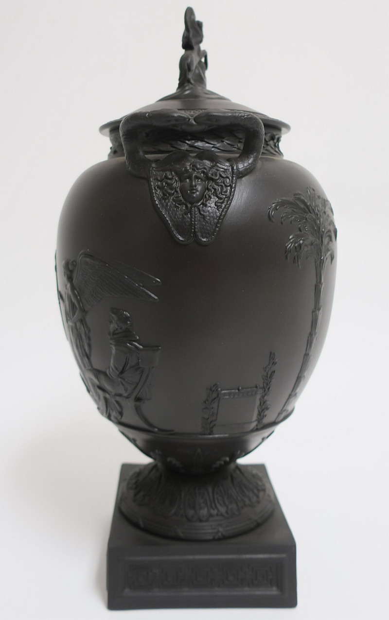 Wedgwood Black Basalt Homeric Vase