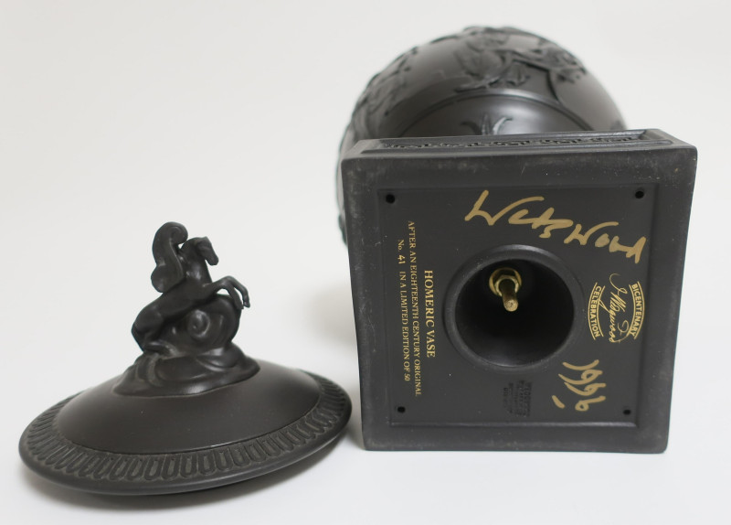 Wedgwood Black Basalt Homeric Vase