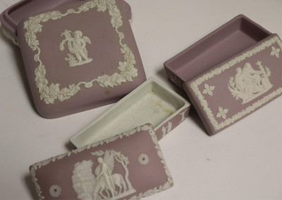 11 Wedgwood Lavender Jasperware