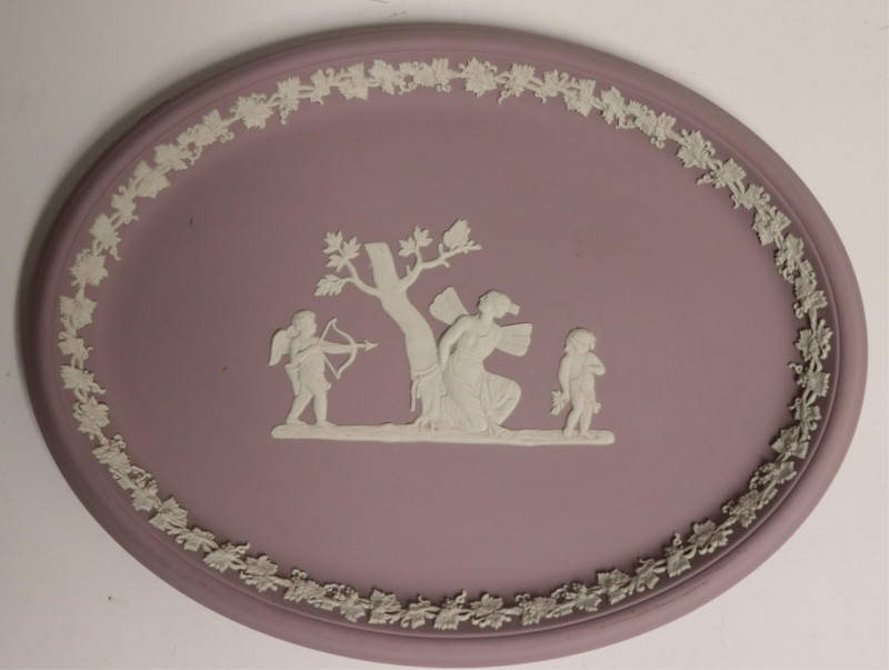 11 Wedgwood Lavender Jasperware