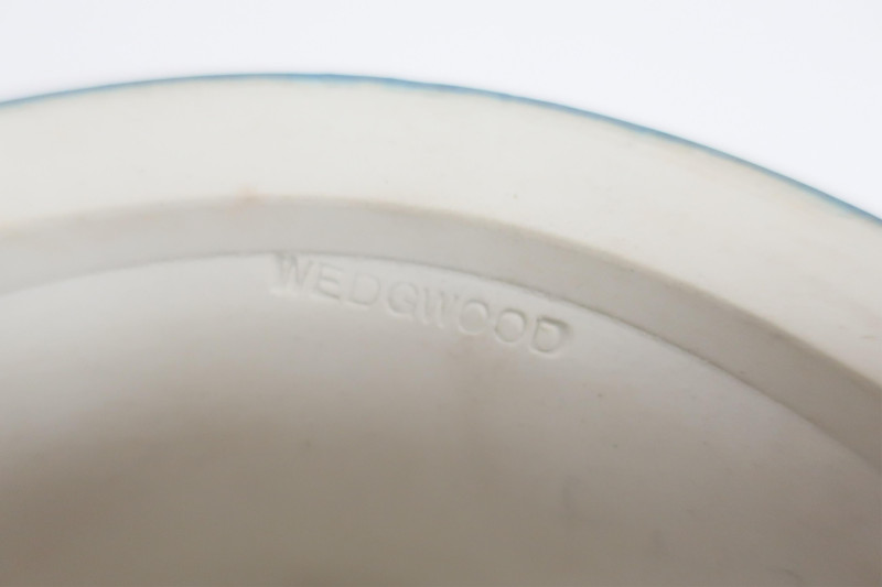 2 Wedgwood Dark Blue Jasper Dip Bowls