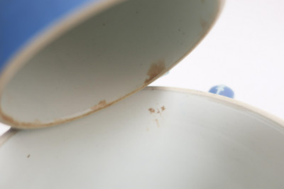3 Loving Cups, Wedgwood Dark Blue Jasper Dip