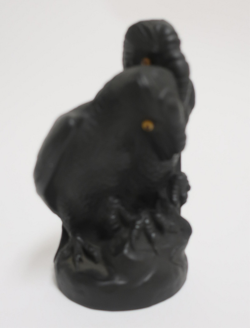 Wedgwood Black Basalt Vultures