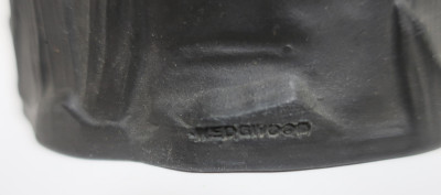 Wedgwood Black Basalt of a King Fisher